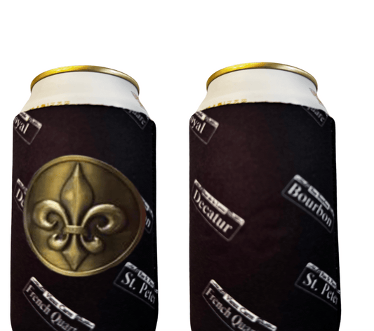 New Orleans Fleur - de - Lis Can Cooler - Grace Global & Co