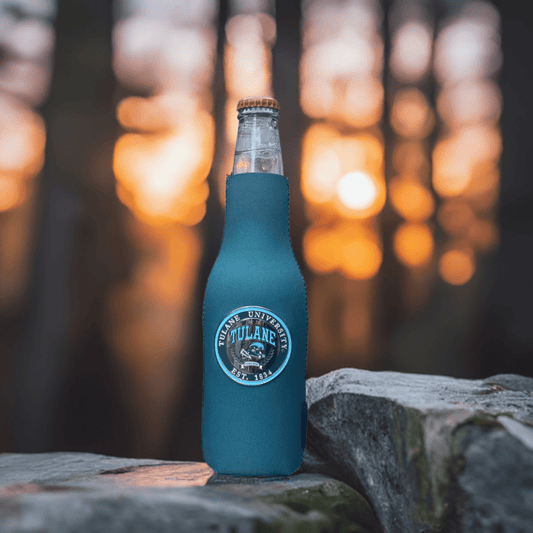 Tulane Green Wave Can Koozie, Cooler, Coolie - Grace Global & Co