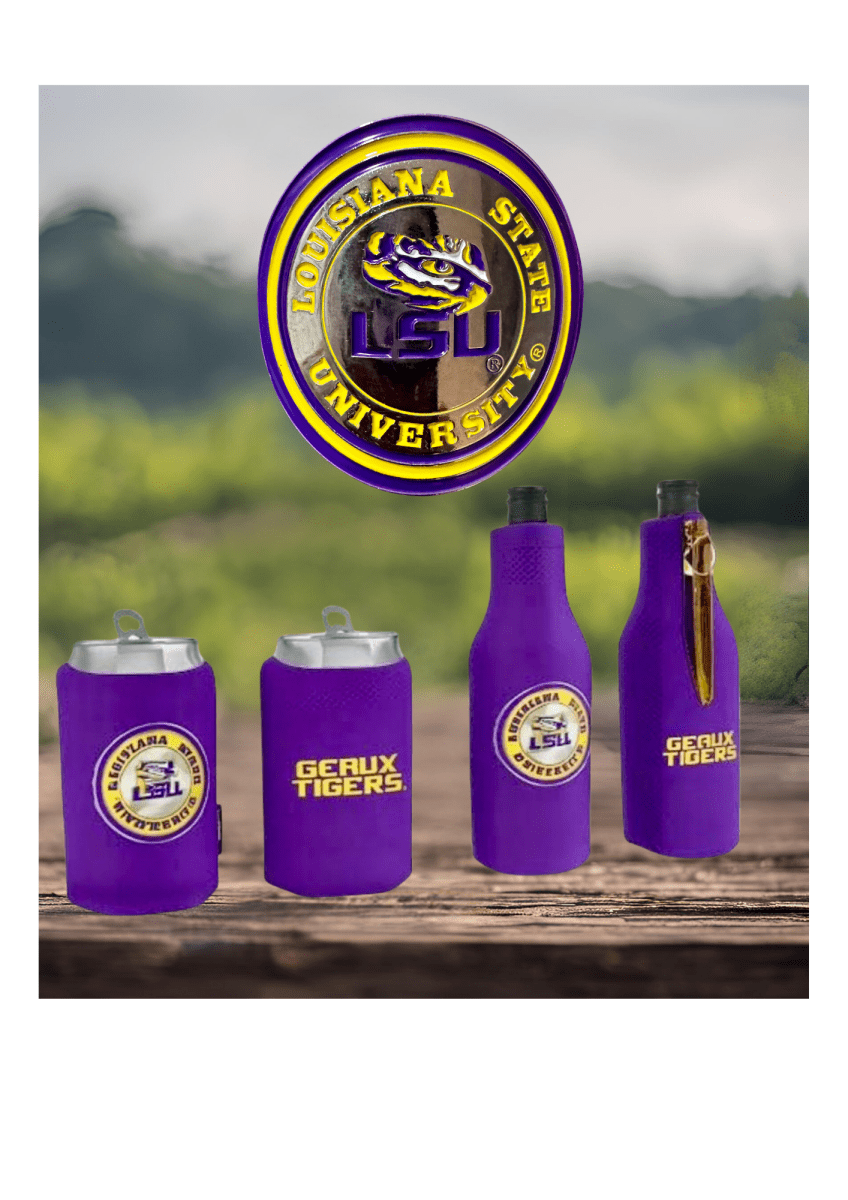 LSU Licensed Beverage Cooler - Grace Global & Co