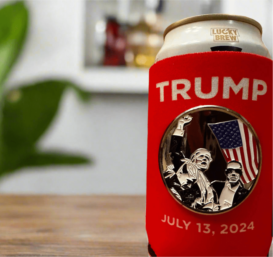 Trump "Fight! Fight! Fight!" Beverage Can Cooler *Limited Edition* - Grace Global & Co